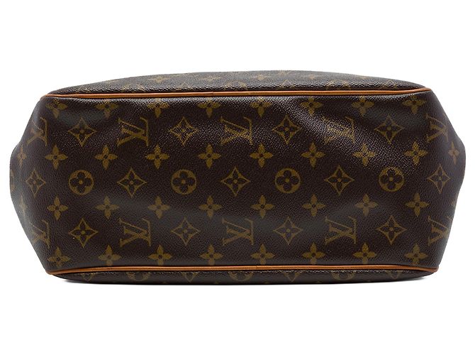 Borsa Tote Verticale Louis Vuitton Brown Monogram Batignolles Marrone - vista 3