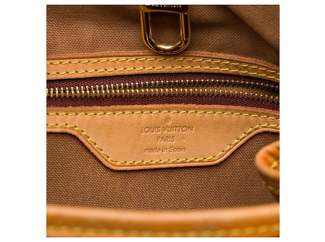 Borsa Tote Verticale Louis Vuitton Brown Monogram Batignolles Marrone - vista 5