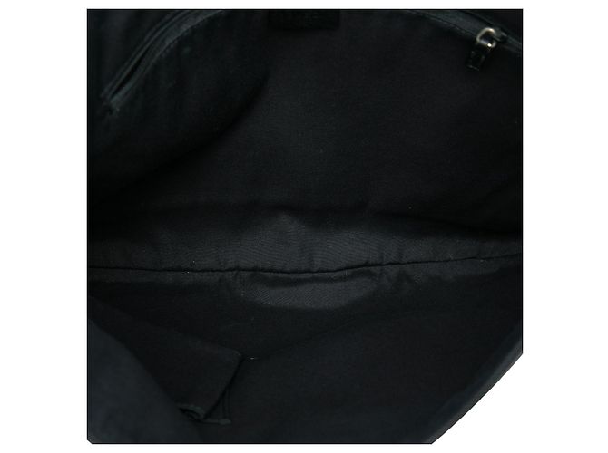 Borsa a tracolla Gucci in nylon GG nero - vista 4