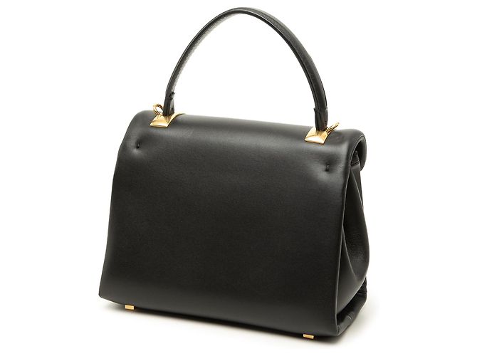 Borsa a mano Valentino Mini Leather One Stud, Nero - vista 2