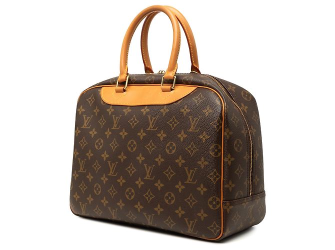 Louis Vuitton Brown Monogram Deauville Marrone - vista 2