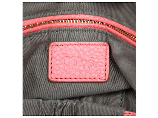 Chloé Marcie Satchel aus Leder in Rosa, Medium Pink - Ansicht 5