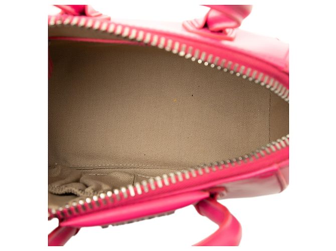 Givenchy Mini Shiny Lord Antigona Satchel aus Kalbsleder in Rosa Pink - Ansicht 4