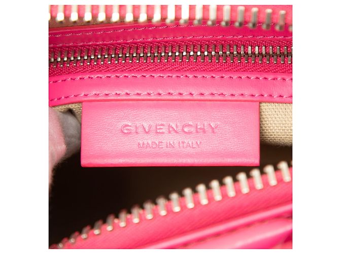 Givenchy Mini Shiny Lord Antigona Satchel aus Kalbsleder in Rosa Pink - Ansicht 5