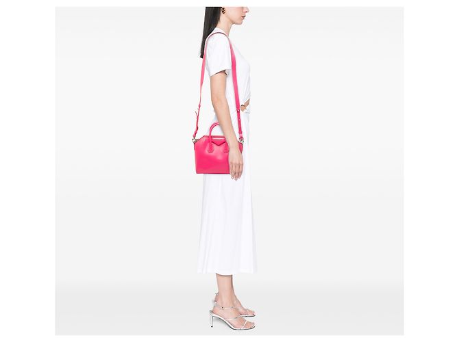 Givenchy Mini Shiny Lord Antigona Satchel aus Kalbsleder in Rosa Pink - Ansicht 6