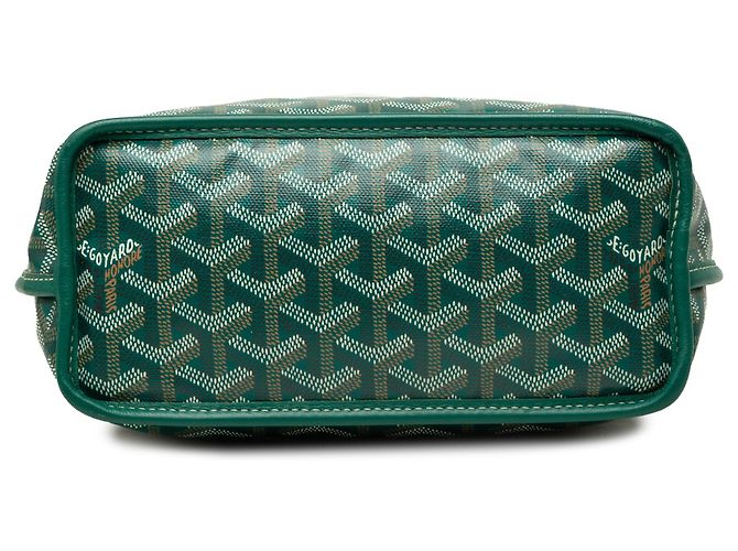 Goyard Green Mini Goyardine Reversible Anjou Verde - vista 3