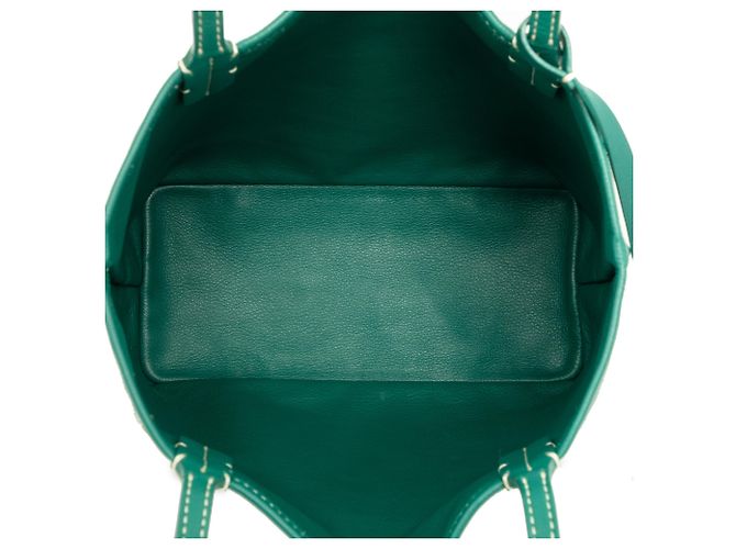 Goyard Green Mini Goyardine Reversible Anjou Verde - vista 4