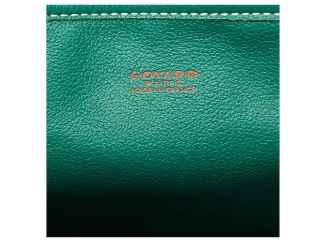 Goyard Green Mini Goyardine Reversible Anjou Verde - vista 5