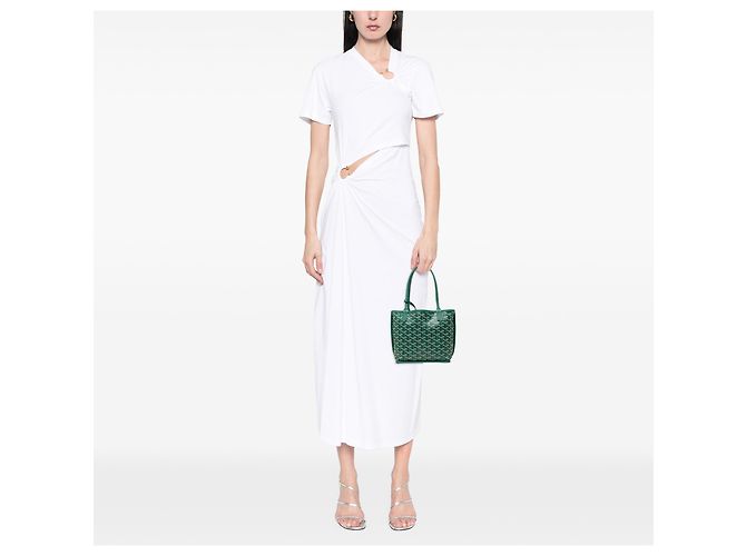 Goyard Green Mini Goyardine Reversible Anjou Verde - vista 6