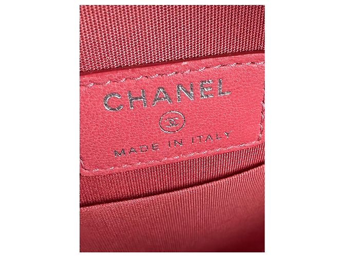 Pochette ronde Chanel Blue Quilted Lambskin Color Pop avec chaîne Bleu Bleu Marine - vue 5