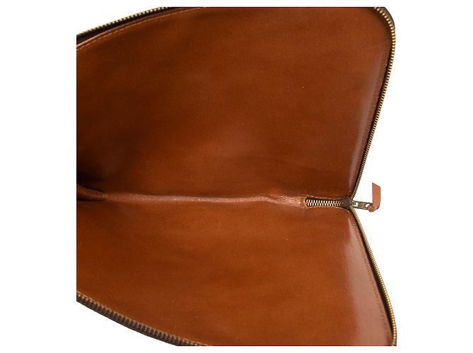Louis Vuitton Brown Monogram Poche Documents Portfolio 30 Marrone - vista 4