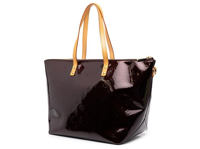 Louis Vuitton Purple Monogram Vernis Bellevue GM Porpora - vista 2
