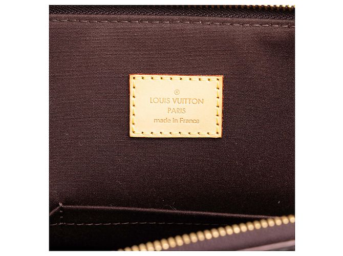 Louis Vuitton Purple Monogram Vernis Bellevue GM Porpora - vista 5