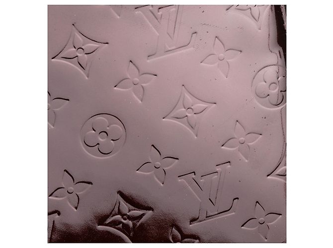 Louis Vuitton Purple Monogram Vernis Bellevue GM Porpora - vista 6