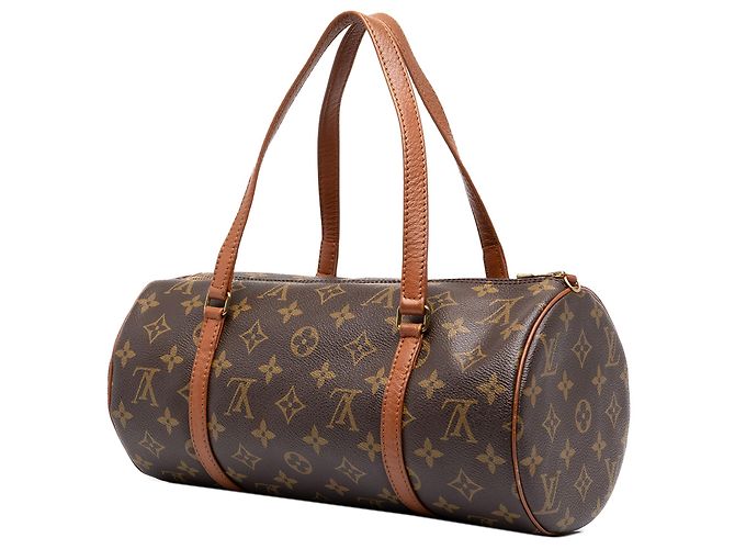 Louis Vuitton Brown Monogram Papillon 30 Marrone - vista 2