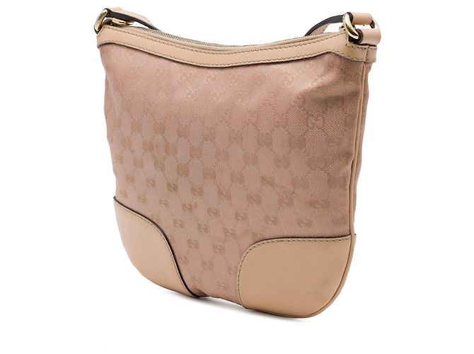 Gucci Brown GG Canvas Lovely Crossbody Marrone Carne - vista 2