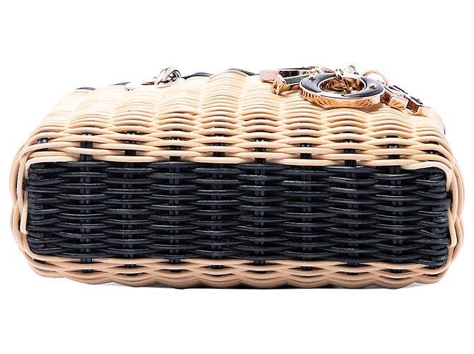 Dior Beige Micro Wicker Oblique Lady D Joy - Ansicht 4