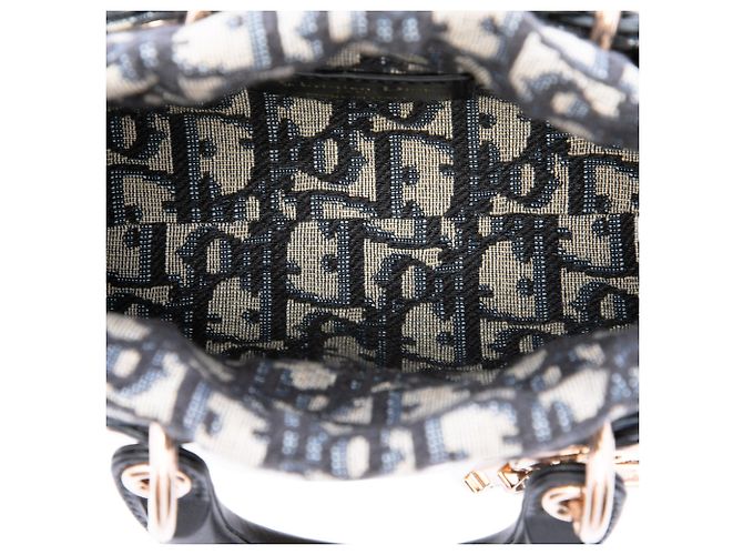 Dior Beige Micro Wicker Oblique Lady D Joy - Ansicht 5