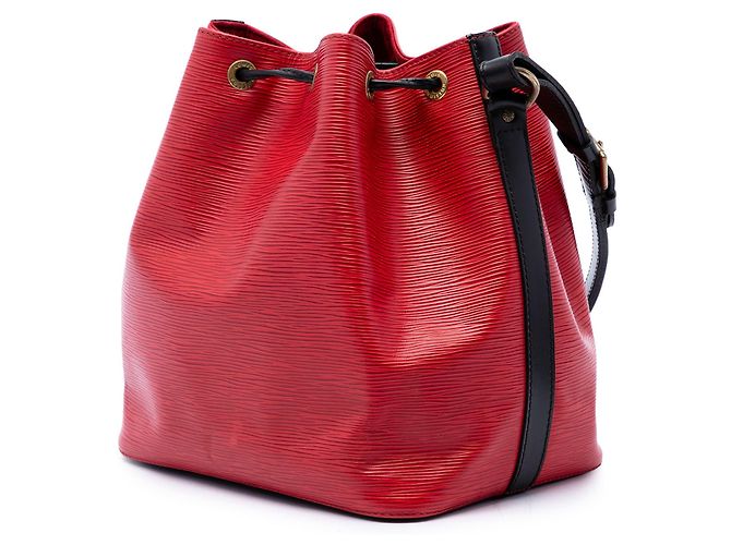 Louis Vuitton Red Epi Bicolor Noe PM - view 2