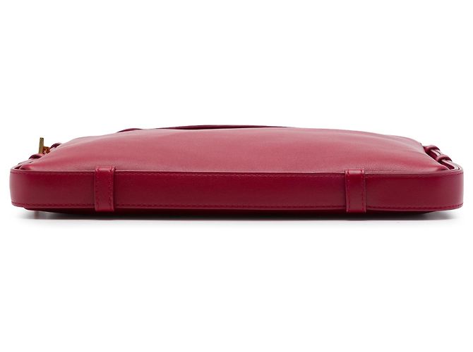 Borsa a tracolla Cradle Bottega Veneta in pelle di vitello rossa - vista 3
