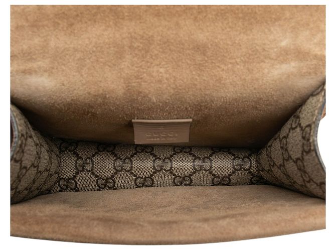 Gucci Beige Small GG Supreme Dionysus Crossbody - vue 4