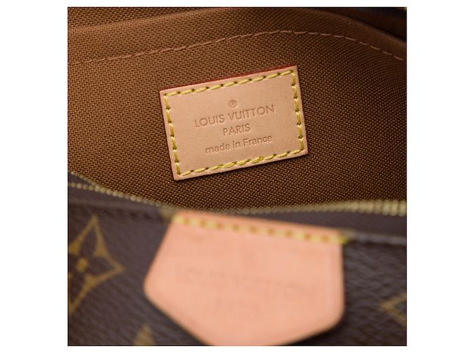 Louis Vuitton Brown Monogram Multi Pochette Accessoires Marrone - vista 5