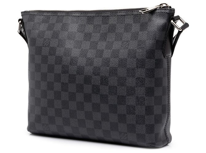 Louis Vuitton Black Damier Graphite Mick PM Nero - vista 2