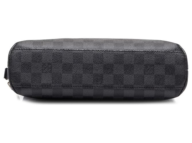 Louis Vuitton Black Damier Graphite Mick PM Nero - vista 3