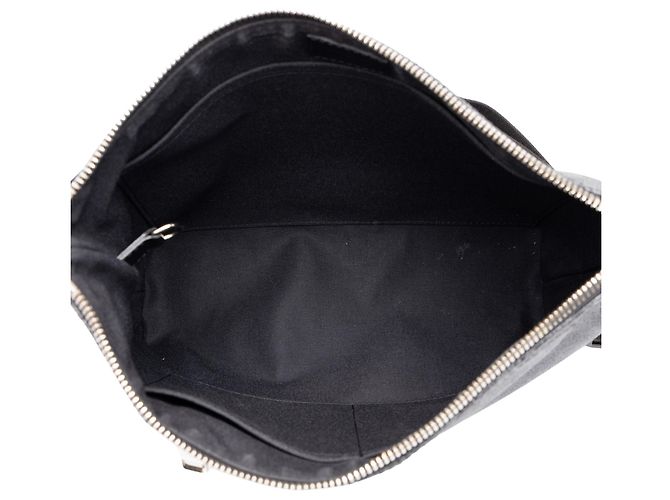 Louis Vuitton Black Damier Graphite Mick PM Nero - vista 4