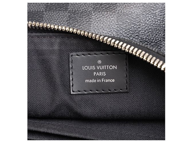 Louis Vuitton Black Damier Graphite Mick PM Nero - vista 5