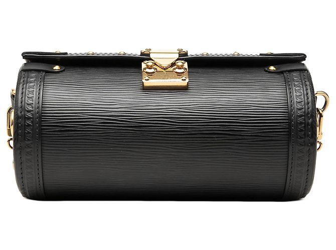 Louis Vuitton Black Epi Papillon Trunk Negro - vista 3