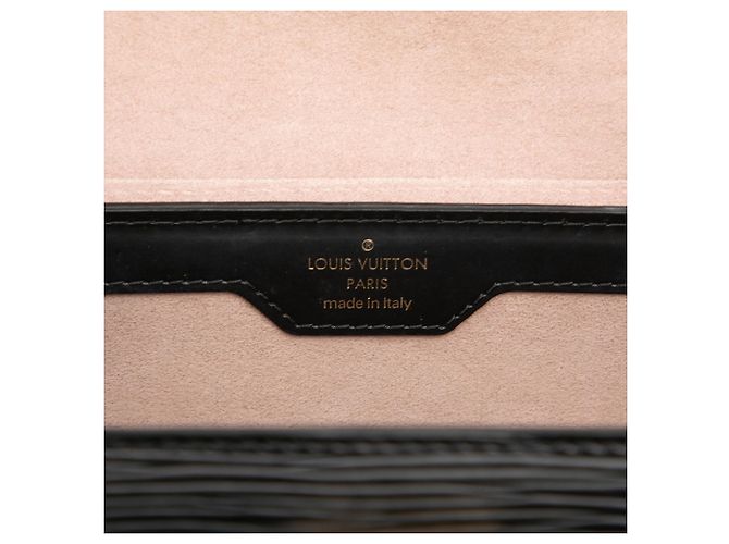 Louis Vuitton Black Epi Papillon Trunk Negro - vista 5