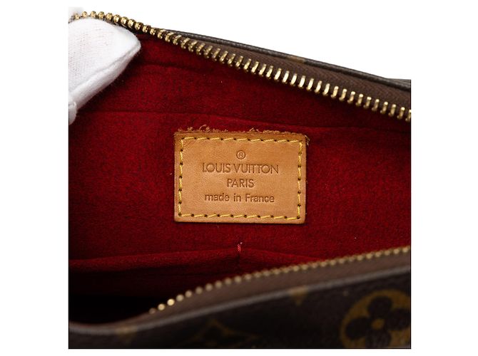 Louis Vuitton Brown Monogram Viva Cite MM Marrone - vista 5