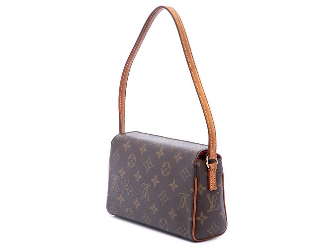 Louis Vuitton Brown Monogram Recital Marrone - vista 2