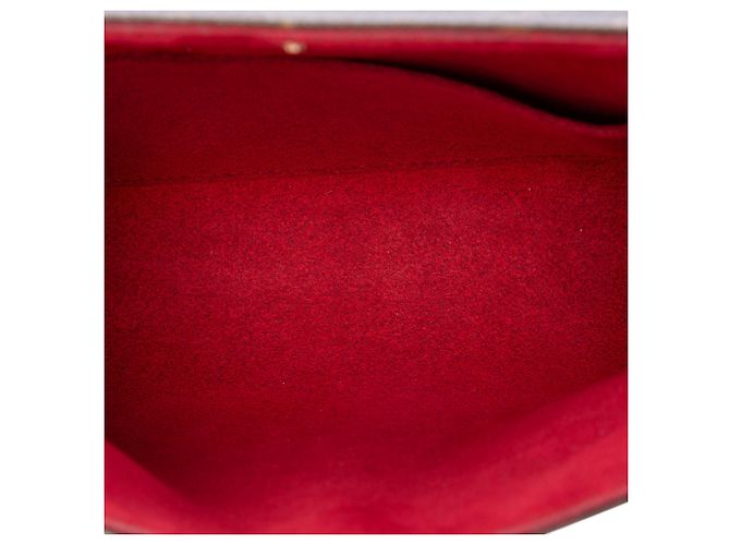 Louis Vuitton Brown Monogram Recital Marrone - vista 4