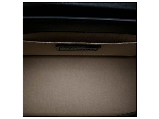 Jacquemus Black Smooth Calfskin Le Grand Chiquito Nero - vista 4