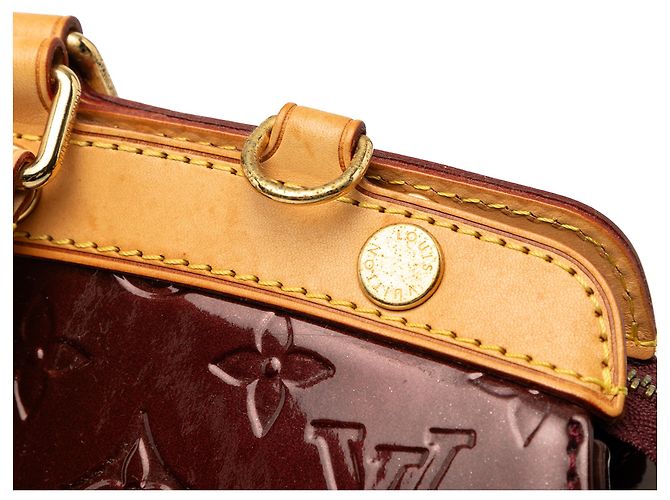 Louis Vuitton Red Monogram Vernis Brea MM Rot Bordeaux - Ansicht 6
