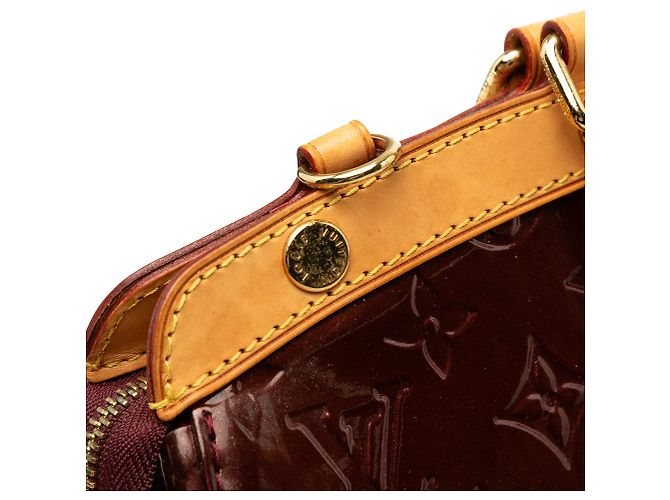 Louis Vuitton Red Monogram Vernis Brea MM Rot Bordeaux - Ansicht 7