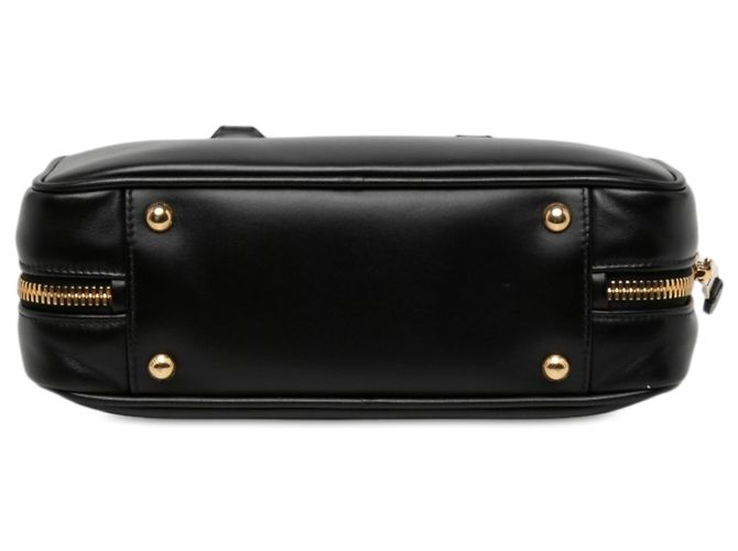 Miu Miu Arcadie Satchel aus schwarzem Leder - Ansicht 3