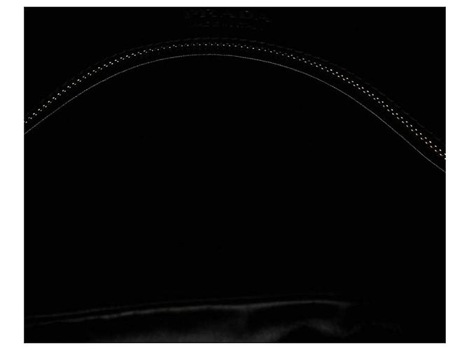Prada Etude Softy Schultertasche aus schwarzem Kalbsleder - Ansicht 5