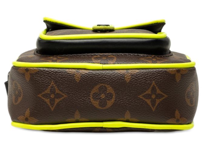 Louis Vuitton Brown Monogram Macassar Christopher Wearable Marrone - vista 3