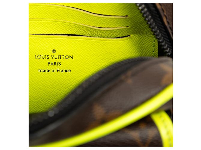 Louis Vuitton Brown Monogram Macassar Christopher Wearable Marrone - vista 5