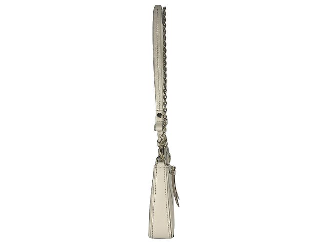 Louis Vuitton White Monogram Empreinte Easy Pouch On Strap Eggshell - view 10