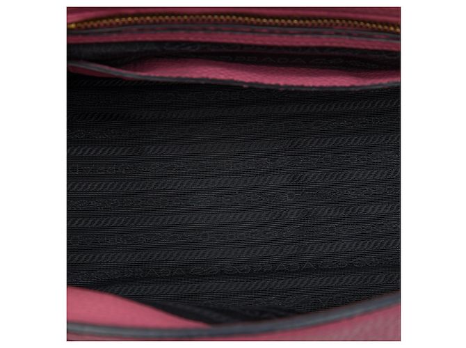 Prada Pink Vitello Daino Soundlock Satchel Tasche - Ansicht 4