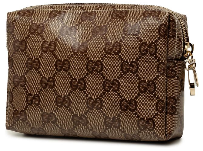 Necessaire Gucci Beige GG Crystal Bege - vista 2