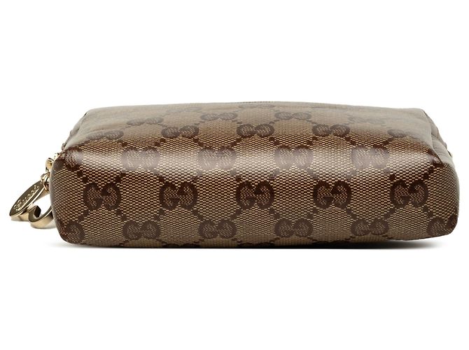 Necessaire Gucci Beige GG Crystal Bege - vista 3