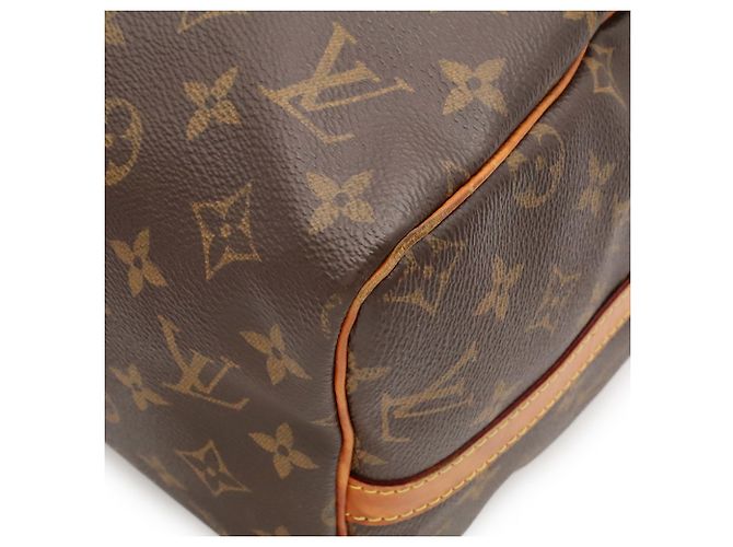 Sac à main Louis Vuitton Monogram Speedy Bandoulière 30 Marron Monogramme - vue 4