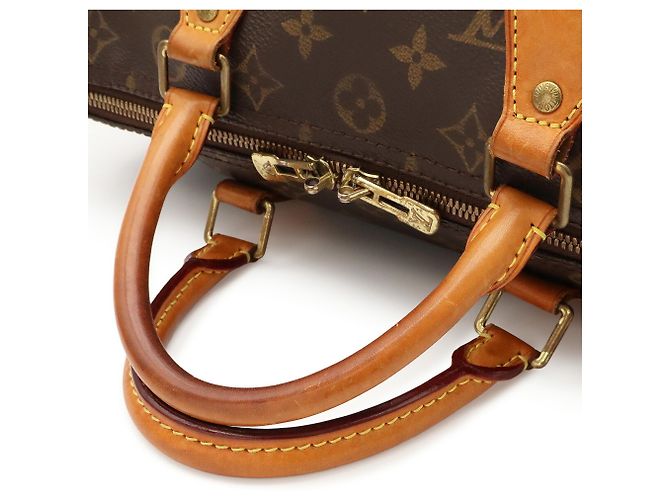 Sac à main Louis Vuitton Monogram Speedy Bandoulière 30 Marron Monogramme - vue 5