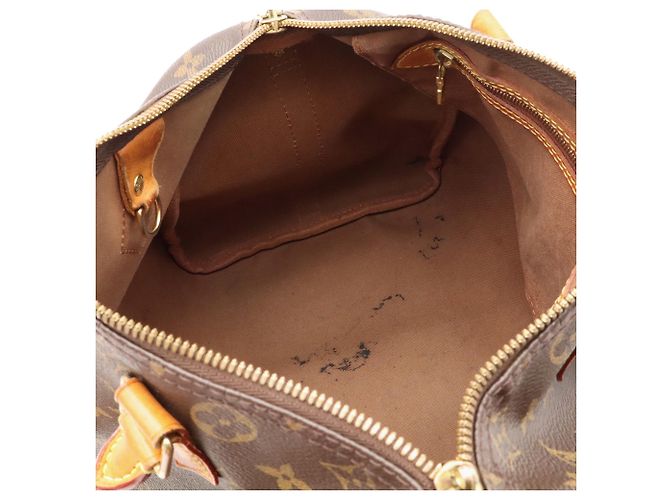 Sac à main Louis Vuitton Monogram Speedy Bandoulière 30 Marron Monogramme - vue 8