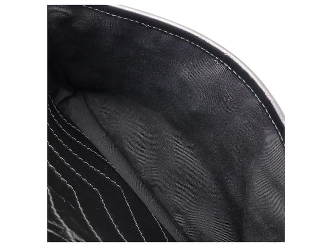 Borsa a tracolla con catena Yves Saint Laurent NIKI Medium Nero - vista 9